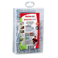 Fischer MEISTER-BOX UX 75 pz Kit di viti e tasselli a muro