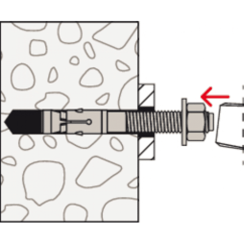 Fischer FBZ 12/10 20 pz Bullone