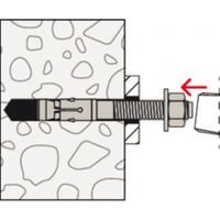 Fischer FBZ 12/10 20 pz Bullone