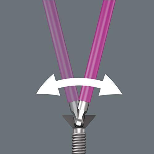 Wera 3950-9 Hex-Plus Multicolour Imperial Stainless Assortimento di Chiavi a L in Pollici Acciaio Inox 9 Pezzi