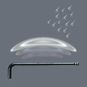 Wera 05021721001 chiave esagonale Set di chiavi esagonali a L Imperiale 13 pz