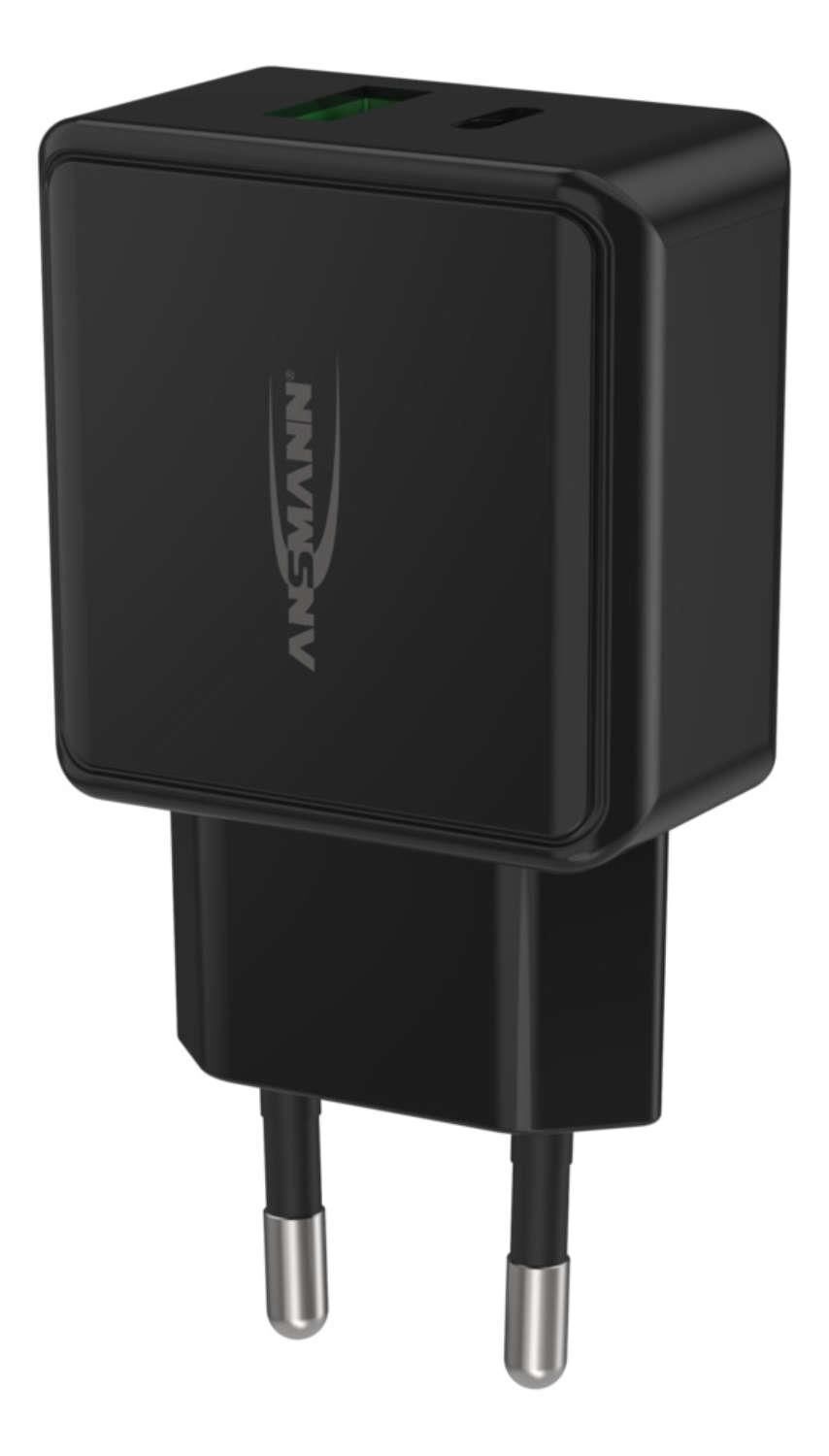 Ansmann HC218PD Universale Nero AC Ricarica rapida Interno