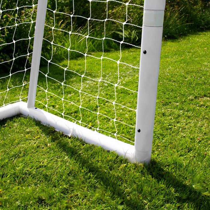 Porta da calcio da 180cm x 120cm, custodia per il trasporto e telo bersaglio