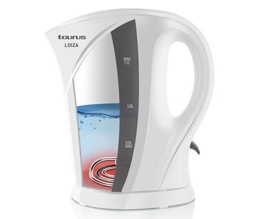 Taurus Loiza bollitore 2 L Bianco