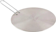 Piattaforma di induzione rotonda in acciaio inossidabile - diametro 21 cm