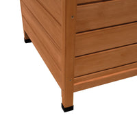 Cuccia per cani di piccola taglia in legno Con Tetto apribile a rialzata