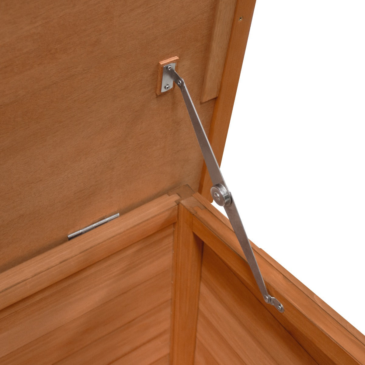 Cuccia per cani di piccola taglia in legno Con Tetto apribile a rialzata