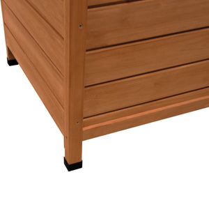 Cuccia per cani di grande taglia in legno Con Tetto apribile a rialzata