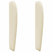 Orecchia della Testata Crema 80 x 23 x 6 cm PVC CFW2497472