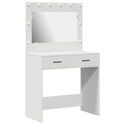 Toeletta | Tavolo da Trucco Bianco 78,5 x 41 x 135 cm Legno multistrato