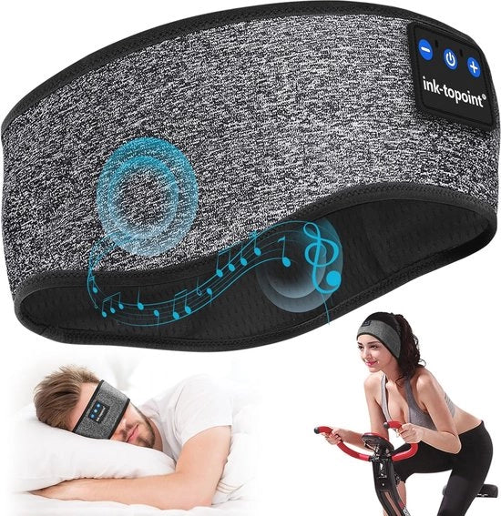 Cuffie Bluetooth con Altoparlanti Stereo - Cuffie Wireless per Sonno, Sport e Relax