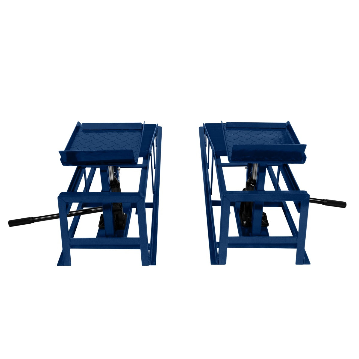 Rampe per auto idrauliche 2 piattaforme di sollevamento per autocarri pesanti da 3 tonnellate 3000 kg