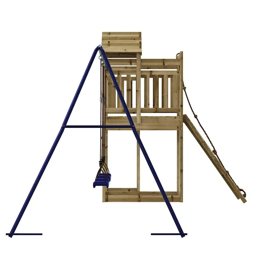 Set da Gioco da Esterno in Legno di Pino Impregnato 3156882