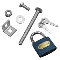 Gabbia per bombole di gas a rete ripiegabile per la conservazione di 6 bombole di propano da 19 kg