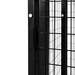 Gabbia per bombole di gas a rete ripiegabile per la conservazione di 6 bombole di propano da 19 kg