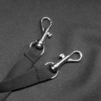 Passeggino per animali domestici Trasportino pieghevole Trolley da viaggio per gatti e cani Copertura anti-pioggia – Nero