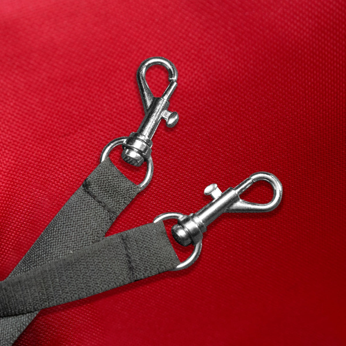 Passeggino per animali domestici Trasportino pieghevole Trolley da viaggio per gatti e cani Copertura anti-pioggia – Rosso