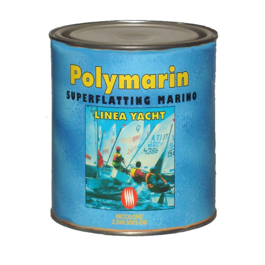 Flatting trasparente lucido marino per legno barca imbarcazioni vernice incolore 0,75 LT