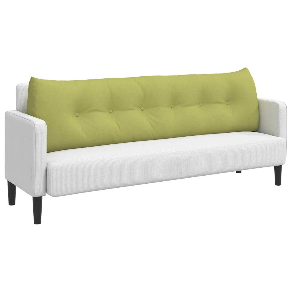 Cuscino per Schiena Verde chiaro 180 x 24 x 50 cm Tessuto