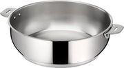 Pentola a cottura 24 cm acciaio inossidabile 18-10 con forno a induzione a stack  alta qualità Made in Italia 012132031724