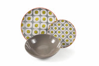 Servizio Piatti 18 Pezzi in Porcellana VdE Tivoli 1996 Bazar