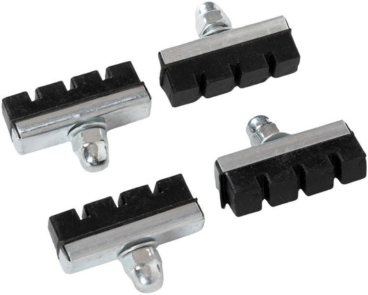 Pattini freni bici per city bike quattro pezzi 40mm