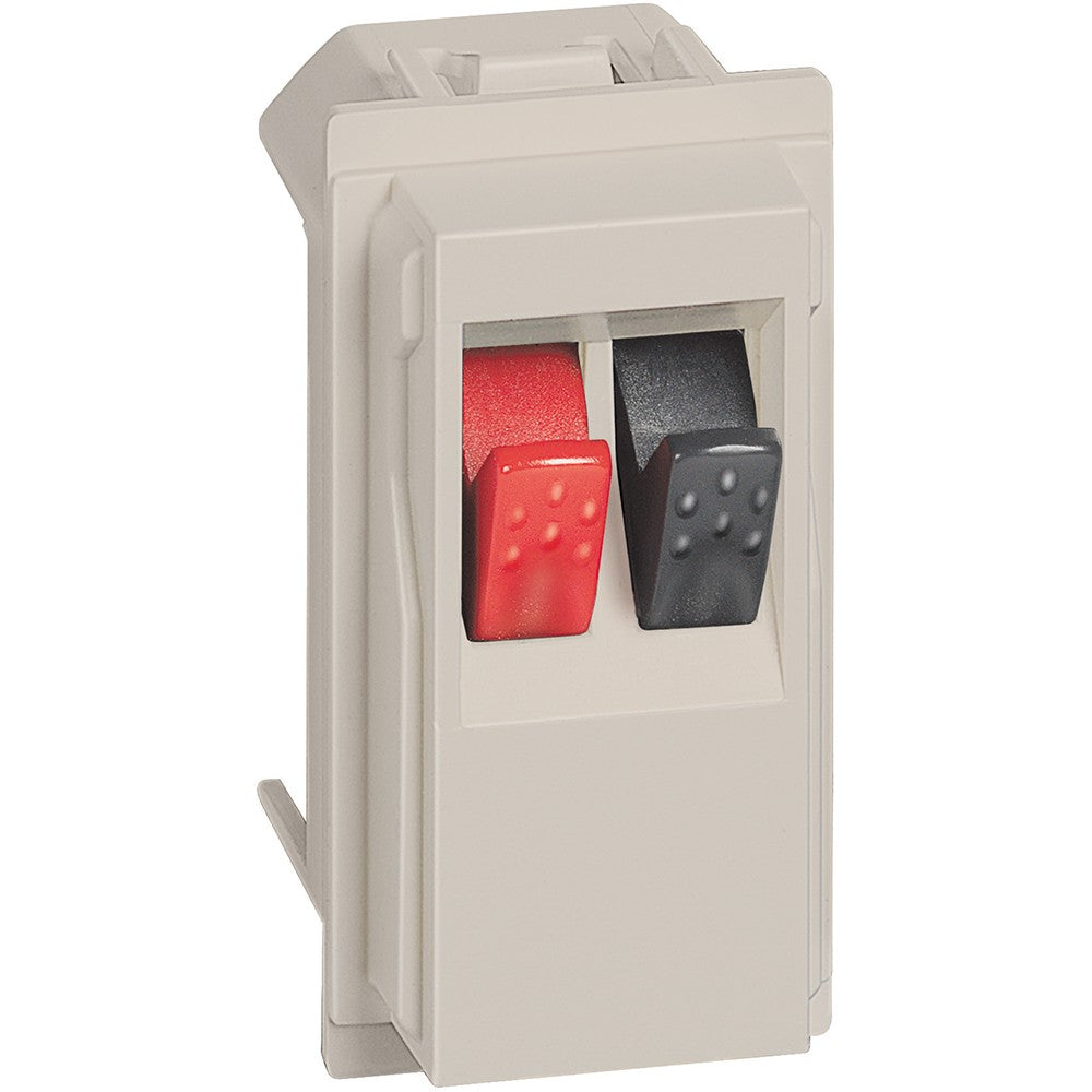 Connettore altoparlante Bticino Living Now home cinema sabbia KM4294