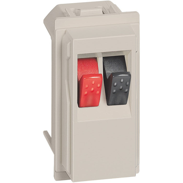 Connettore altoparlante Bticino Living Now home cinema sabbia KM4294