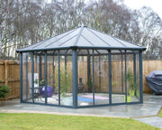 Gazebo Chiuso in Alluminio Garda 5.2X6 m