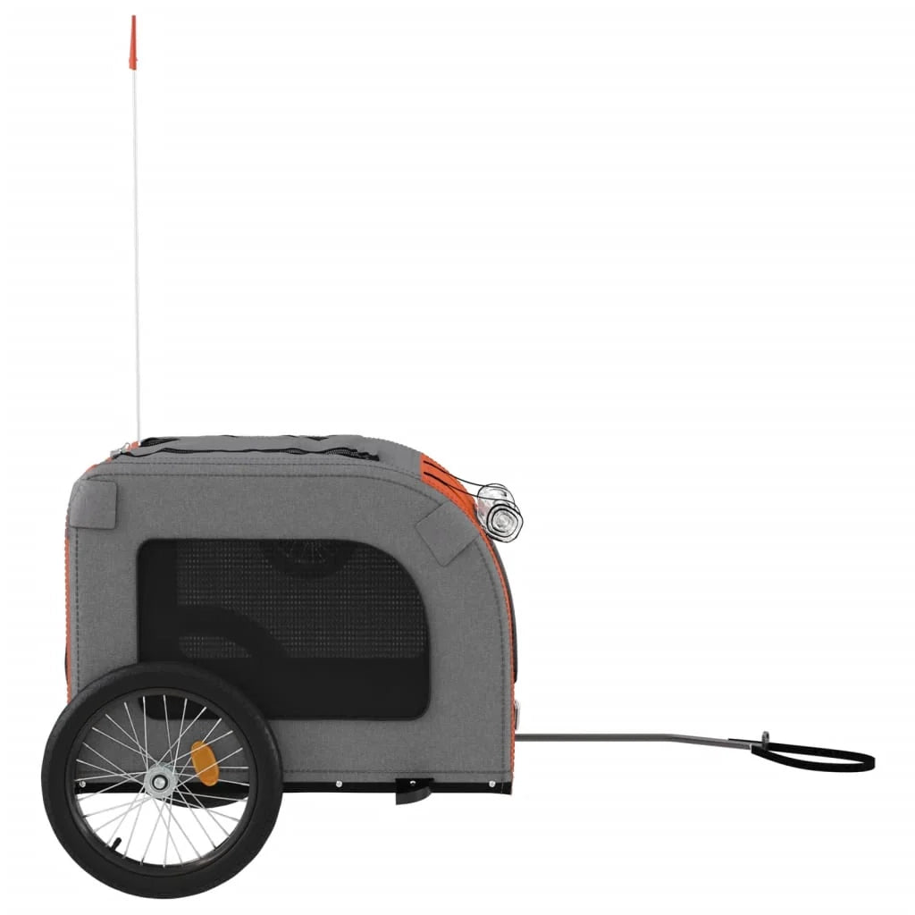 Rimorchio/carrello per animali domestici rosso 02_0044356