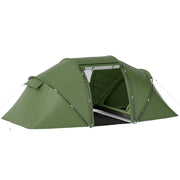 Tenda da campeggio tunnel 4-6 persone ¨C zephmum ¨C Verde impermeabile 2000mm