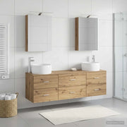 Set di mobili per il bagno 5 pcs Rovere Artigianale 3406998
