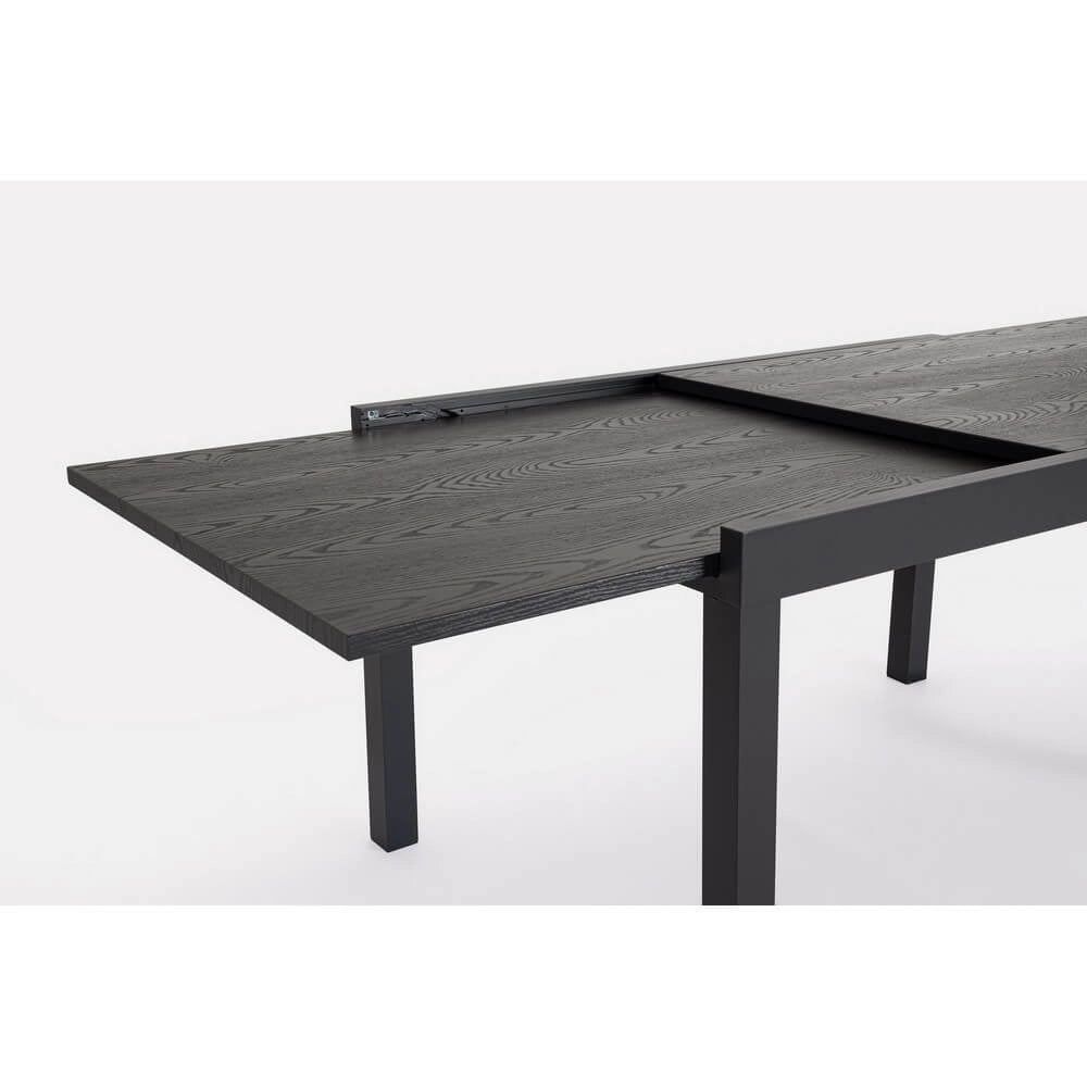 Tavolo Allungabile da Giardino in Alluminio Effetto Legno - BRASTEL