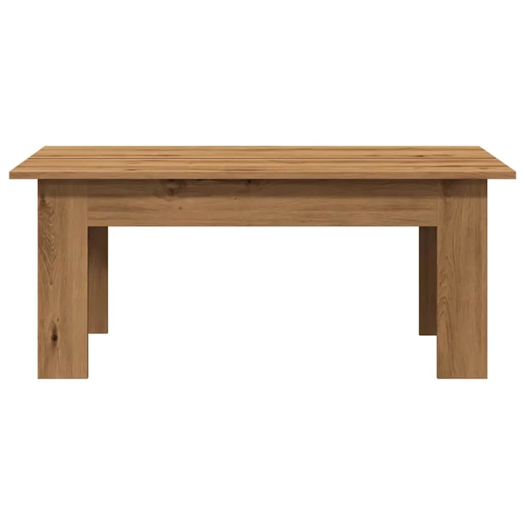 Tavolino da Salotto Artigianale 100x60x42 cm Legno Multistrato 855959