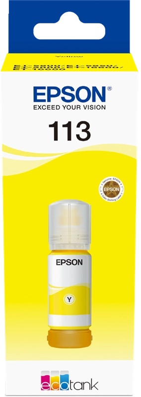 Epson 113 EcoTank Pigment Yellow ink bottle