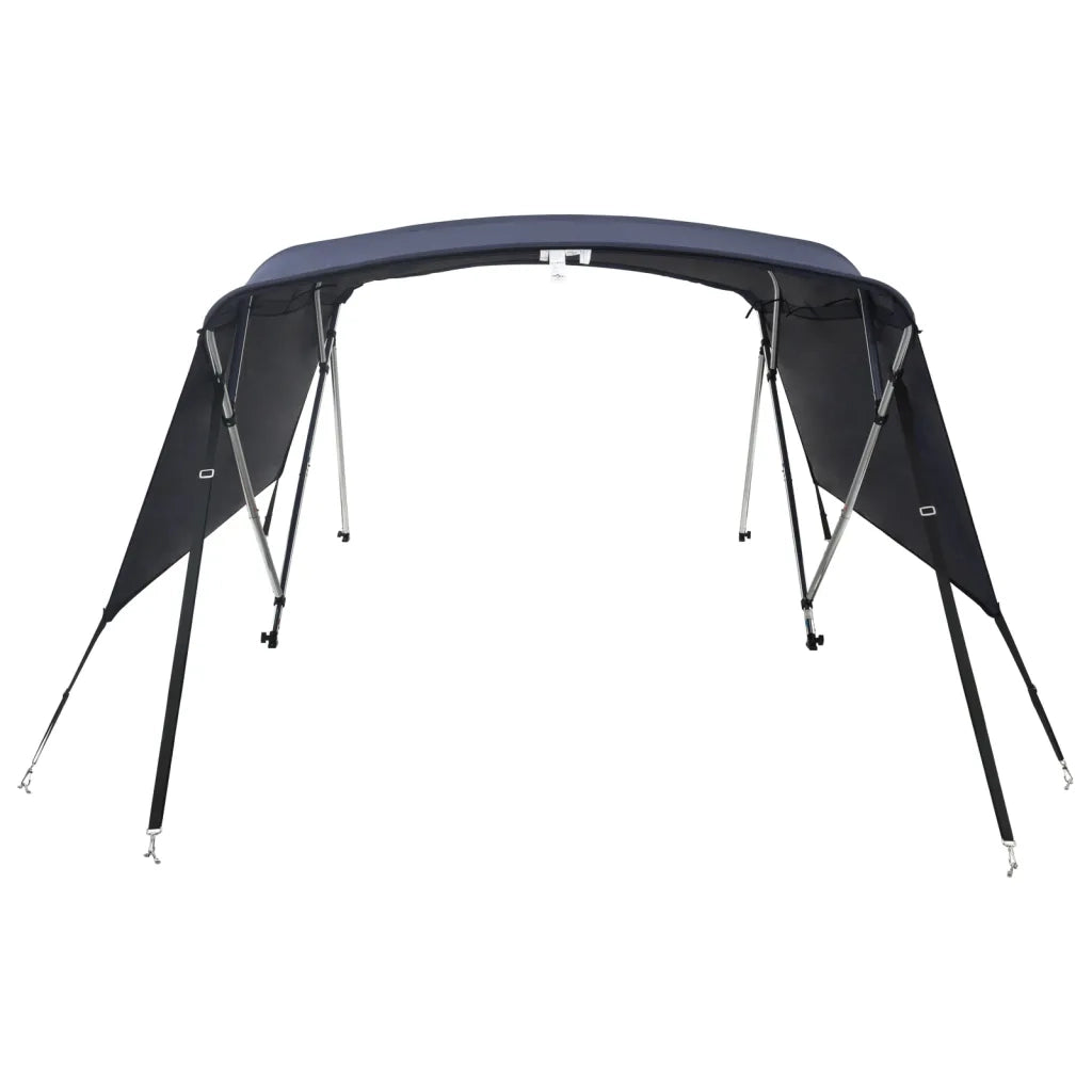 Bimini di Prua con Pareti Laterali 4 Archi 243x(170-182)x137cm