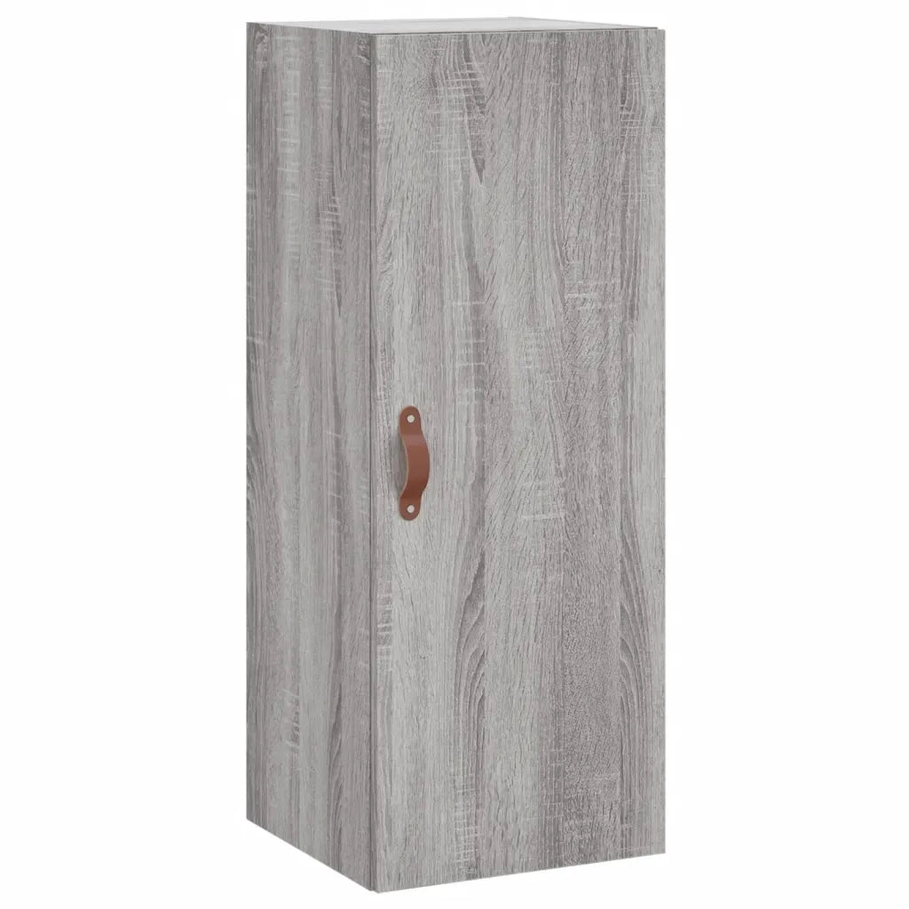 Credenza Grigio Sonoma 34,5x34x180 cm in Legno Multistrato 3199087