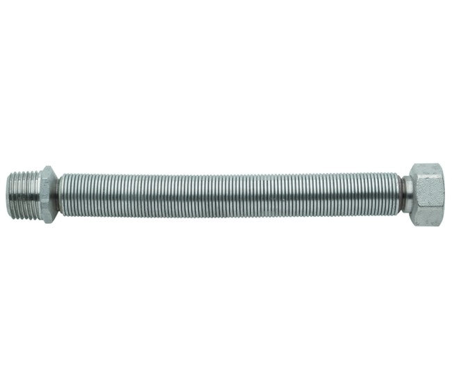 FLESSIBILE IN ACCIAIO INOX PER ACQUA MASCHIO/FEMMINA M.F. 1/2 MM 220-420   Idroweb