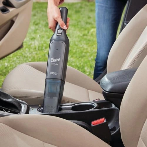 Black & Decker HLVC320B11 aspirapolvere senza filo Titanio Senza sacchetto