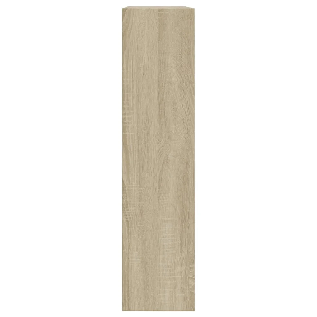 Scarpiera mobiletto portascarpe mobile per ingresso/corridoio/soggiorno design Sonoma 80 x 21 x 87,5 cm legno ingegnerizzato marrone 02_0021732