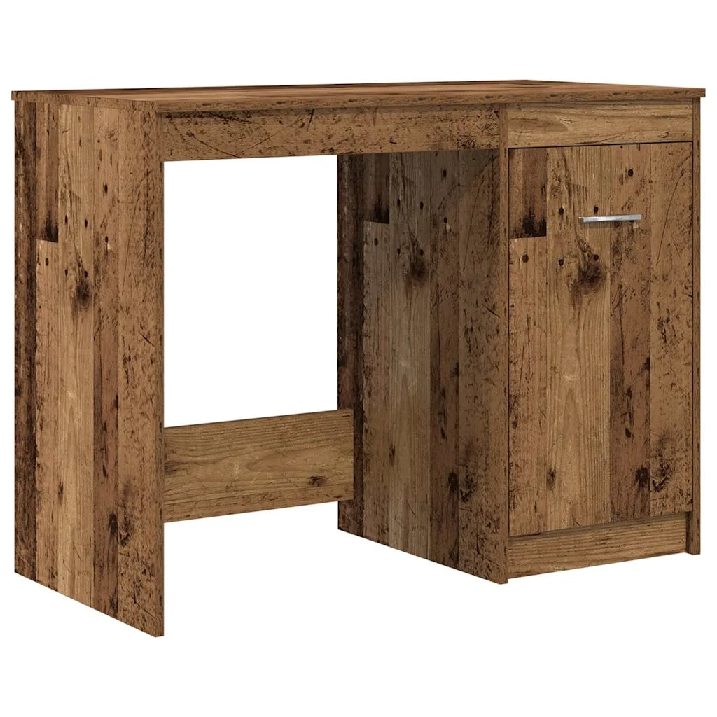Scrivania con armadietto Legno Antico in Legno Multistrato 3328551