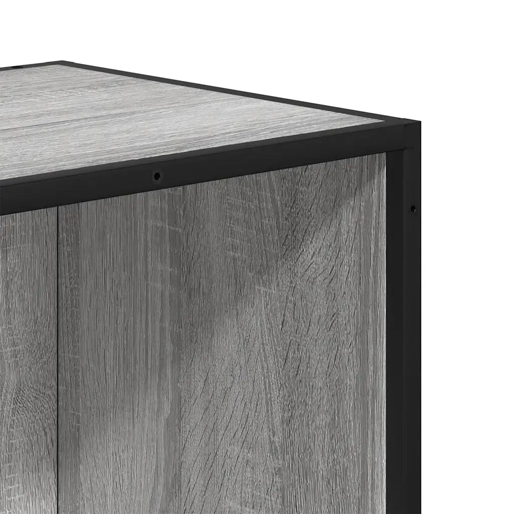 Libreria Grigio Sonoma 65,5x33x107,5 cm in Legno Multistrato 849162