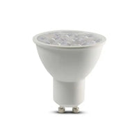 Spotlight LED Samsung Chip - GU10 6W ondulamento in plastica 10 Â° D 3000K