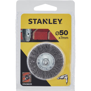 piranha/stanley x36020 spazzola acciaio circolari diametro 50 cod:ferx.21203