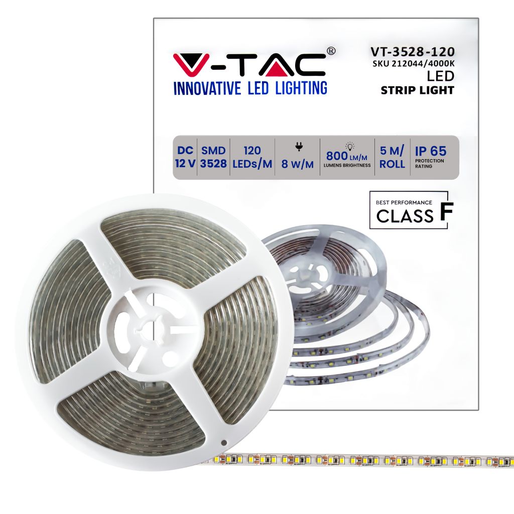 Strip LED SMD3528 - 120 LED 4000K IP65