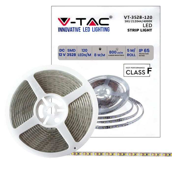 Strip LED SMD3528 - 120 LED 4000K IP65