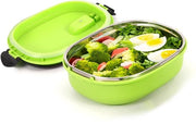 Bento Box Isolante con Coperchio - Contenitore per Cibo - Capacità 900ml - Adatto per Casa/Trasportabile