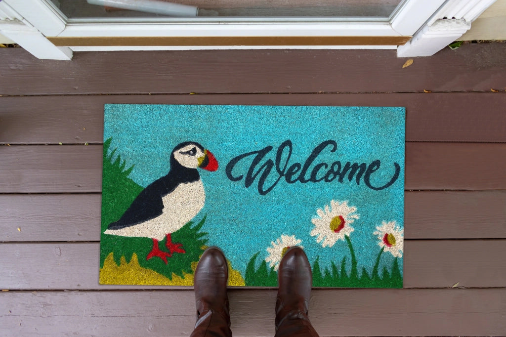 Zerbino Ingresso Casa In Fibra Di Cocco Con Base In Pvc  Parrot