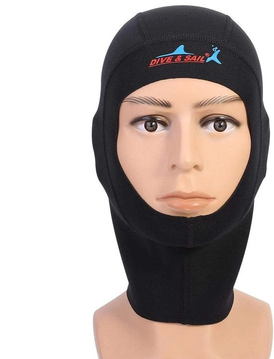 Jumpsuit con cappuccio - Neoprene - Tuta da immersione - Cappuccio da immersione - Spessore 1mm - Adatto a uomini/donne - Materiale duraturo - Wetsuit