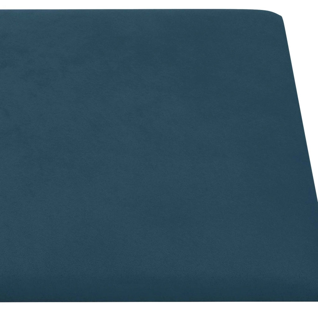 Testiera da Parete 12 pcs Blu Velluto